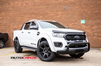 FORD RANGER AVALANCHE GLOSS BLACK MILLED ACCENTS